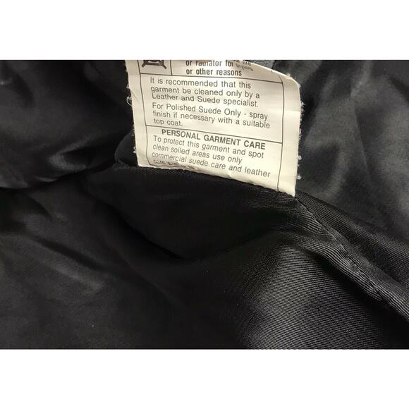 vintage abercrombie‎ and fitch leather jacket X-LARGE Mens - Picture 12 of 12